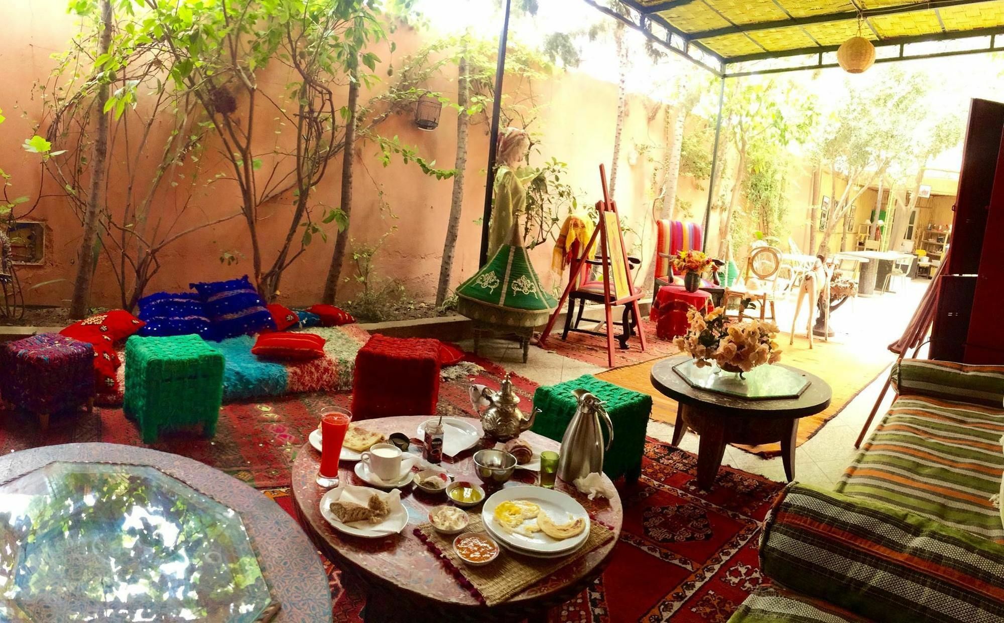 Hostel Villa Red City Marrakesh Buitenkant foto
