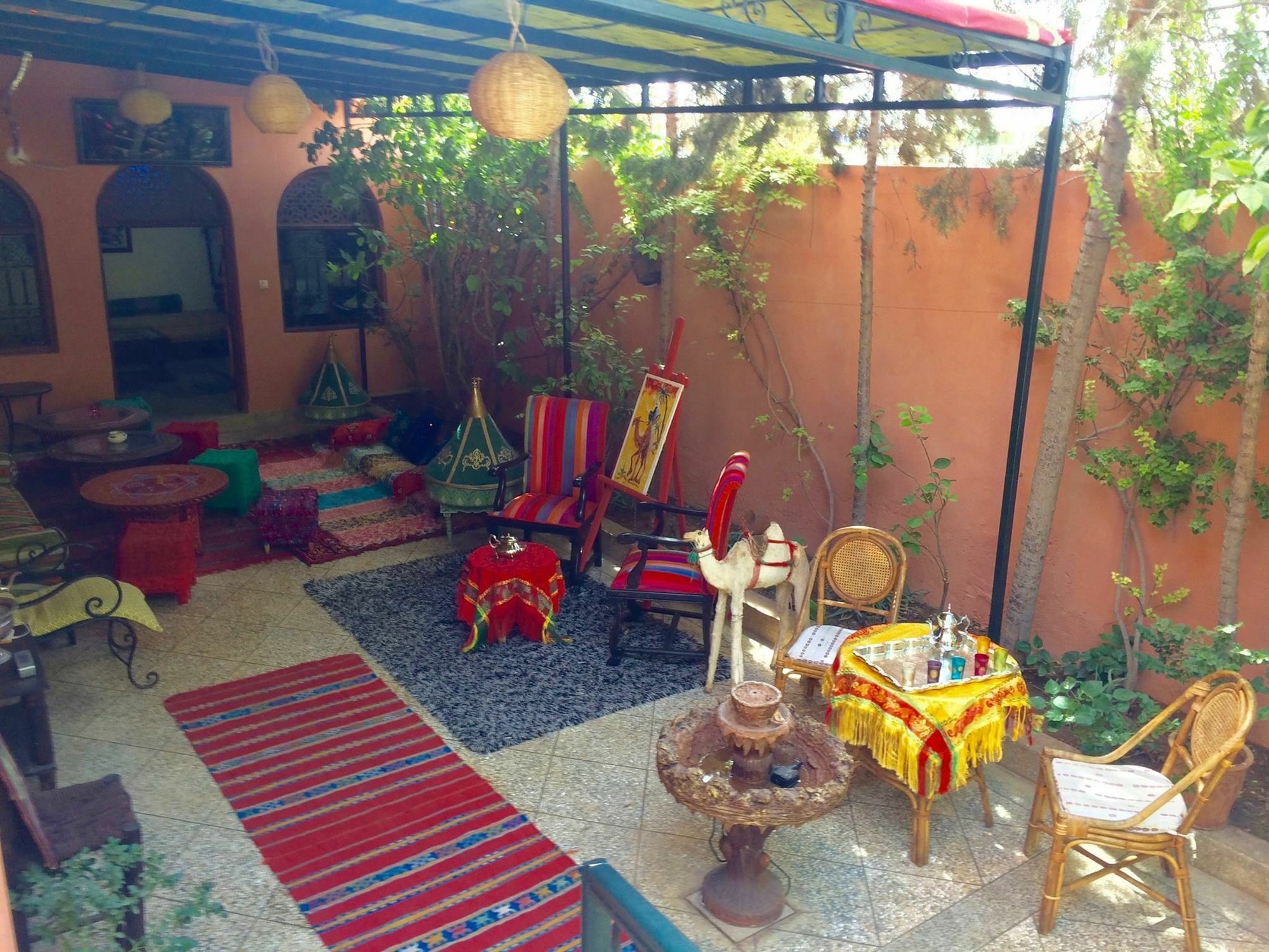 Hostel Villa Red City Marrakesh Buitenkant foto